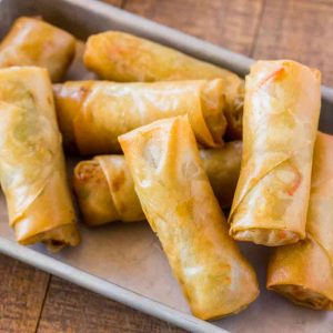 🍴 Design a Menu for Your New Restaurant to Find Out What You Should Have for Dinner Spring rolls