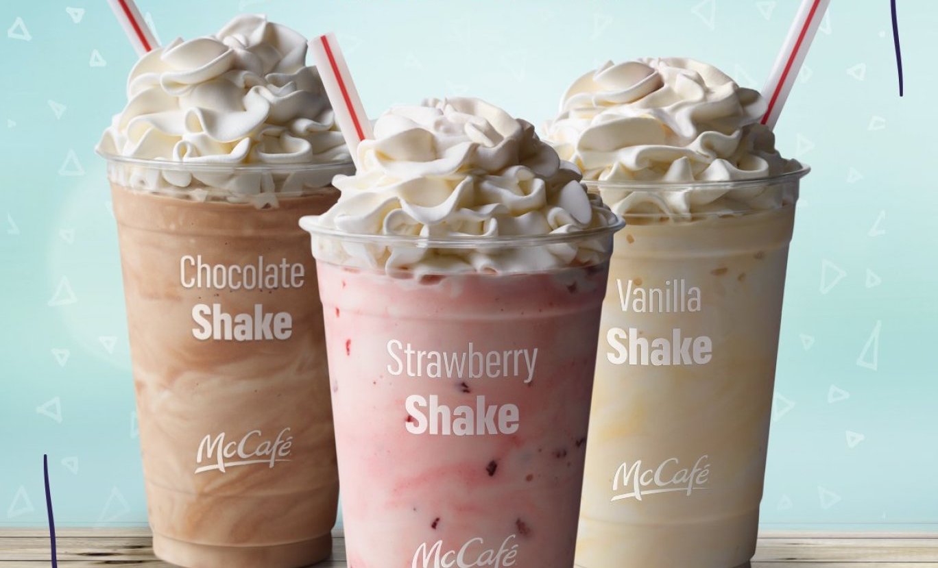 🍟 Pick Some McDonald’s Foods and We’ll Guess Your Age and Height mcdonalds milkshakes