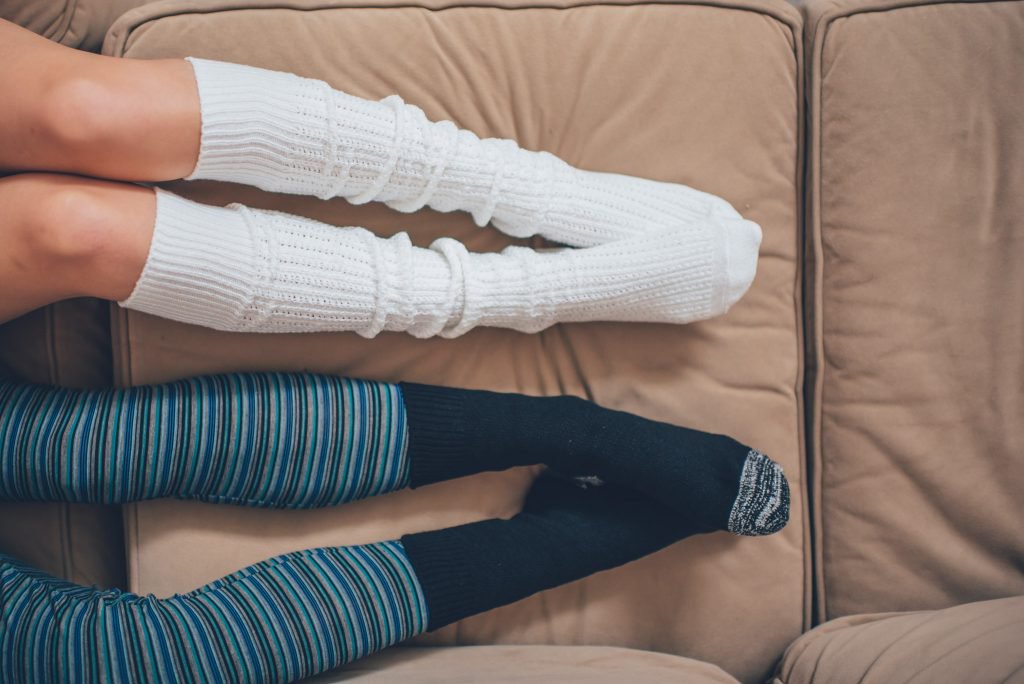 What Hot Chocolate Are You? cozy socks