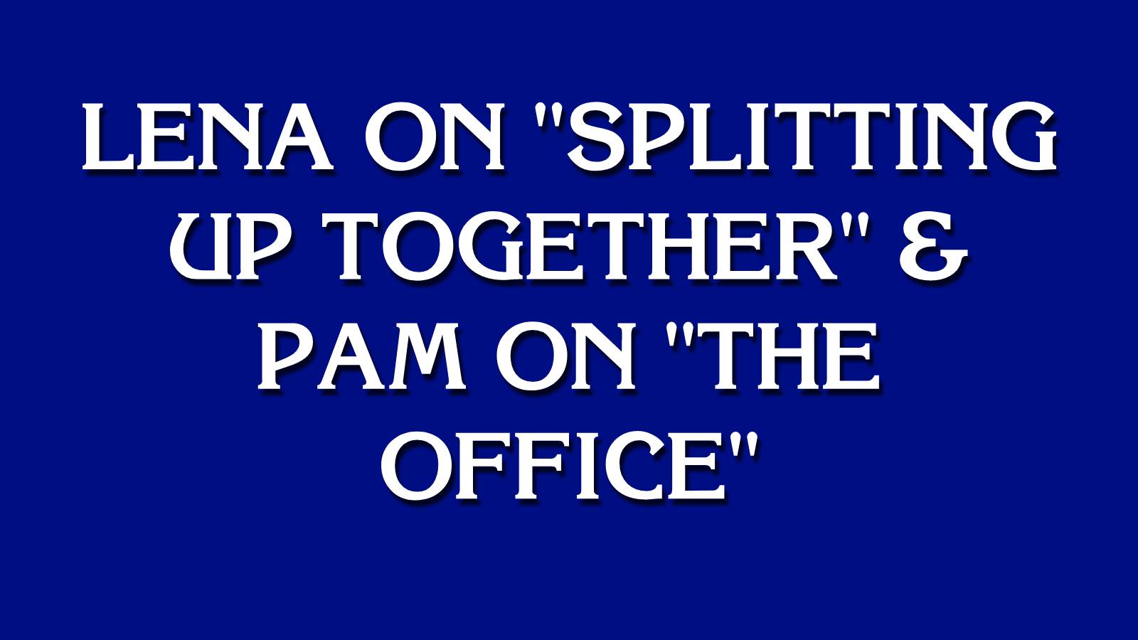Can You Beat Your Friends in This “Jeopardy!” Quiz? Template Jeopardy