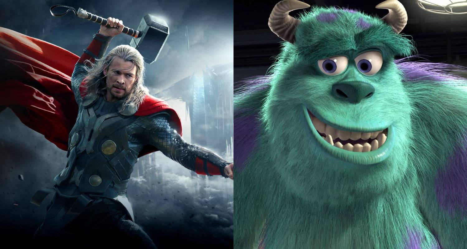 You got: Thor and Sulley! Which Marvel and Pixar Hybrid Character Are You?