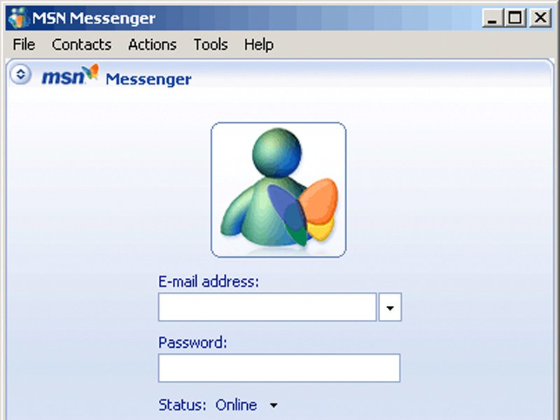 90s Internet Quiz MSN Messenger