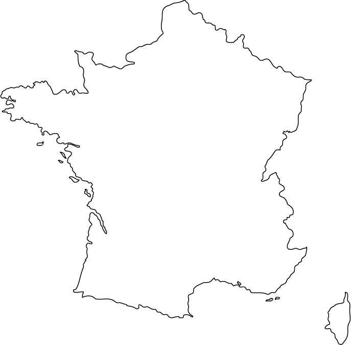 Can You Name These European Countries from Their Outlines? France