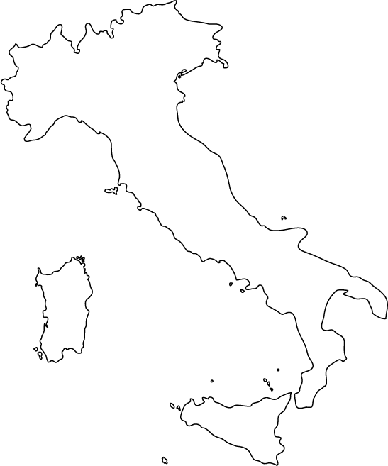 Can You Name These European Countries from Their Outlines? Italy