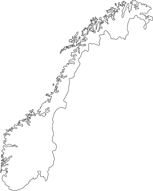Can You Name These European Countries from Their Outlines? Norway