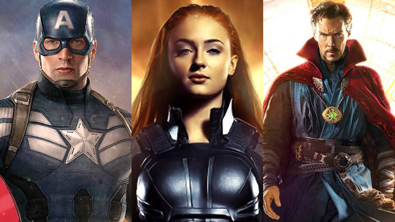 You got: Captain America, Jean Grey, and Doctor Strange! Which Three Marvel Characters Are You a Combo Of?