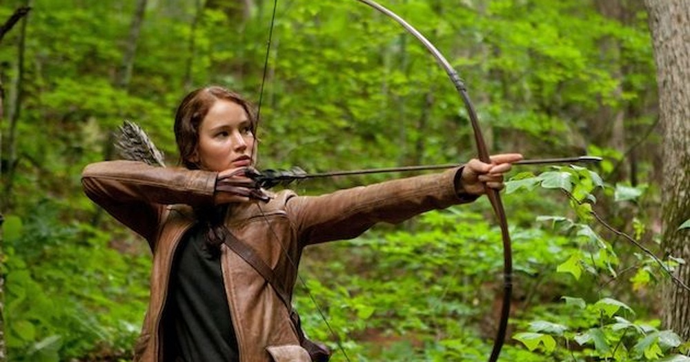 Prove You’re a Film Expert by Scoring 16/20 on This Totally Random Movie Character Quiz Katniss Everdeen The Hunger Games archery