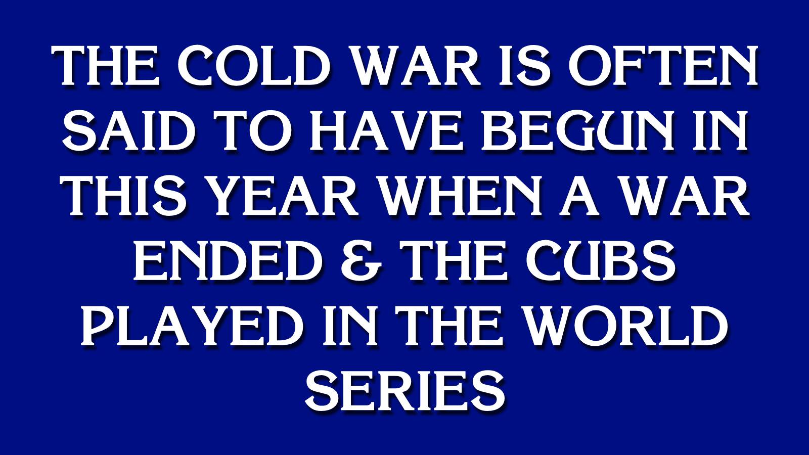 Do You Have the Smarts to Win This Game of “Jeopardy!”? Template Jeopardy 131