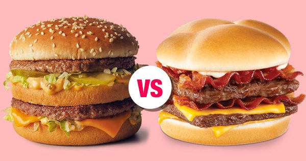 🍔 Only Calorie Experts Can Tell Which Fast Food Burgers Have More Calories