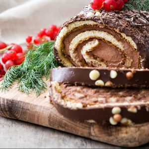 Do You Actually Prefer American or French Desserts? Yule log