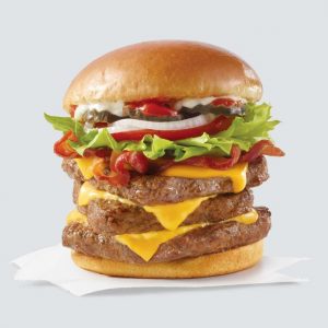 🍔 Order a Mega Meal at Wendy’s and We’ll Guess If You’re an Introvert or Extrovert Bacon Deluxe 3/4lb. Triple