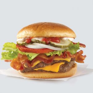 🍔 Order a Mega Meal at Wendy’s and We’ll Guess If You’re an Introvert or Extrovert Bacon Deluxe 1/2lb. Double