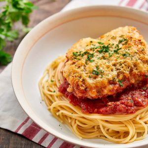 If You Want to Know the European City You Should Be Visiting, 🍝 Eat a Huuuge Meal of Diverse Foods to Find Out Chicken parmesan
