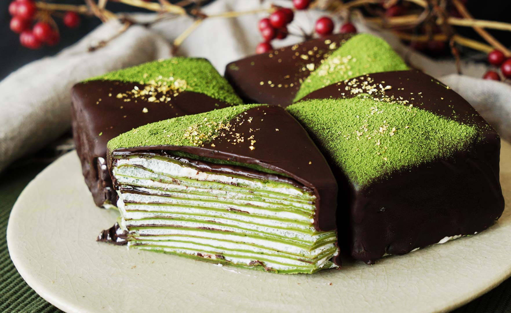 🍔 Eat Some Foods and We’ll Reveal Your Next Exotic Travel Destination Matcha Cake