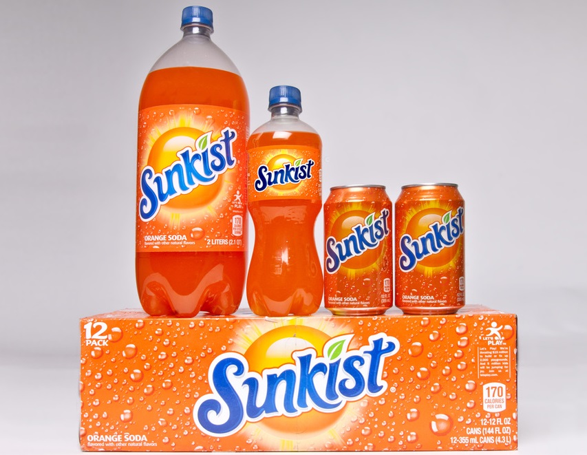 Vegan Quiz Sunkist Orange soda