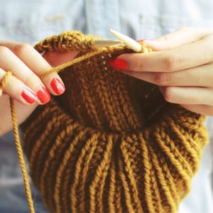 Cozy Fall Day Quiz Crafting or knitting something warm