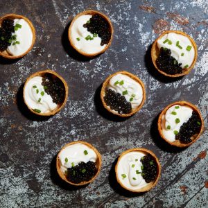 🍽 Eat a Fancy Meal and We’ll Guess If You’re an Introvert or Extrovert Caviar and crème fraîche tartlets