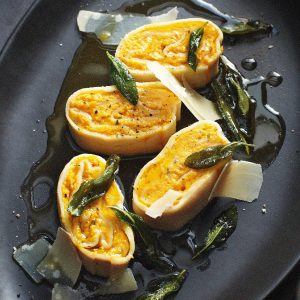 🍽 Eat a Fancy Meal and We’ll Guess If You’re an Introvert or Extrovert Roast pumpkin rotolo