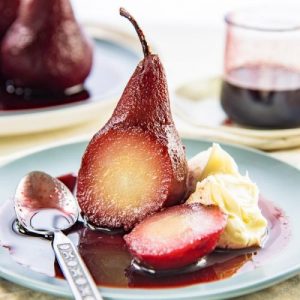 🍽 Eat a Fancy Meal and We’ll Guess If You’re an Introvert or Extrovert Red wine-poached pears