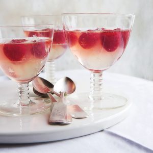 🍽 Eat a Fancy Meal and We’ll Guess If You’re an Introvert or Extrovert Prosecco-raspberry gelée