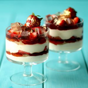 🍽 Eat a Fancy Meal and We’ll Guess If You’re an Introvert or Extrovert Strawberry champagne trifle