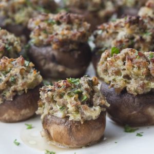 🍽 Eat a Fancy Meal and We’ll Guess If You’re an Introvert or Extrovert Sausage stuffed mushrooms