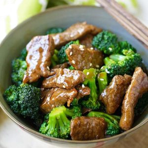 We Know Your Lucky Number By Your Chinese Food Order Quiz Broccoli and beef