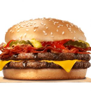 🍔 Only Calorie Experts Can Tell Which Fast Food Burgers Have More Calories Burger King - Bacon Double Cheeseburger