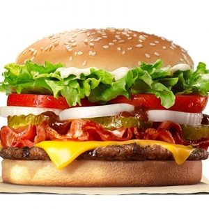 🍔 Only Calorie Experts Can Tell Which Fast Food Burgers Have More Calories Burger King - BBQ Bacon Whopper Sandwich