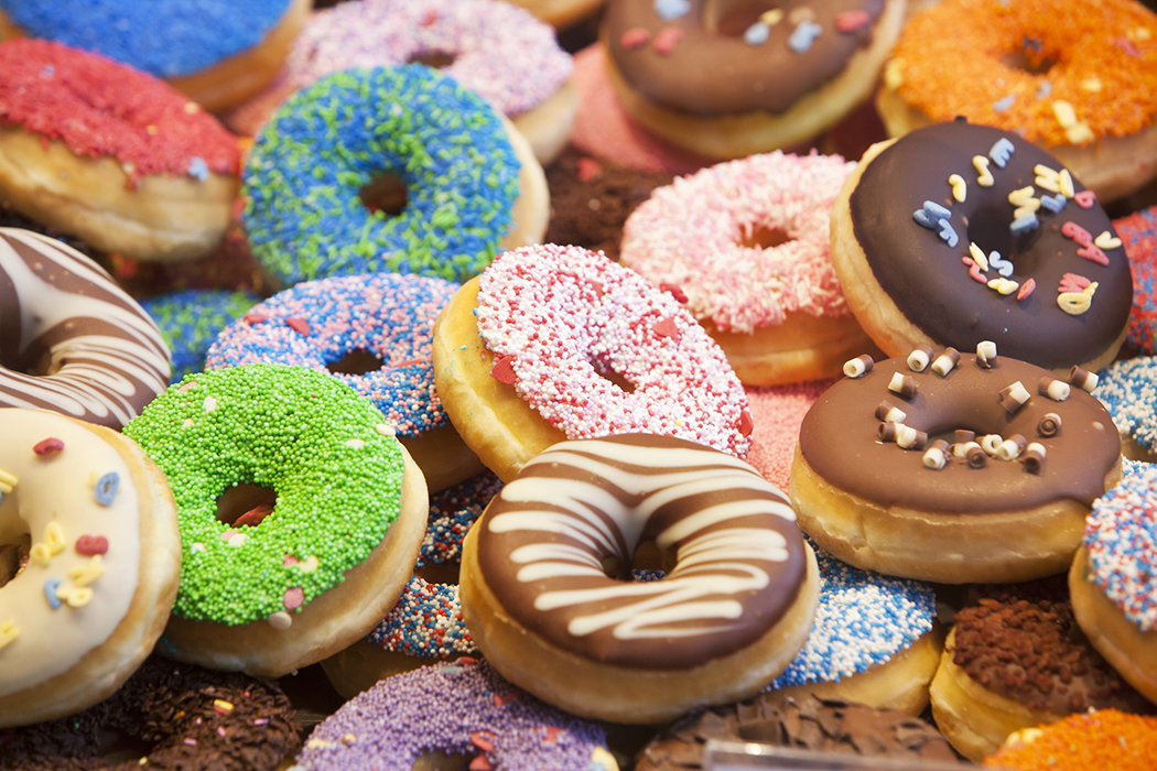 🍰 Make Some Difficult Dessert Decisions to Find Out What % Good and Evil You Are Colorful Donuts doughnuts
