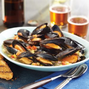 Host a Magical Dinner Party and We’ll Tell You What Makes You Unique Beer-steamed mussels