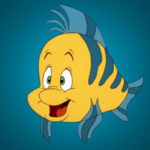Disney Animals And Princesses Quiz Flounder from The Little Mermaid