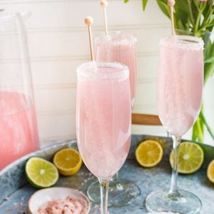 Host a Magical Dinner Party and We’ll Tell You What Makes You Unique Pink Champagne Margarita