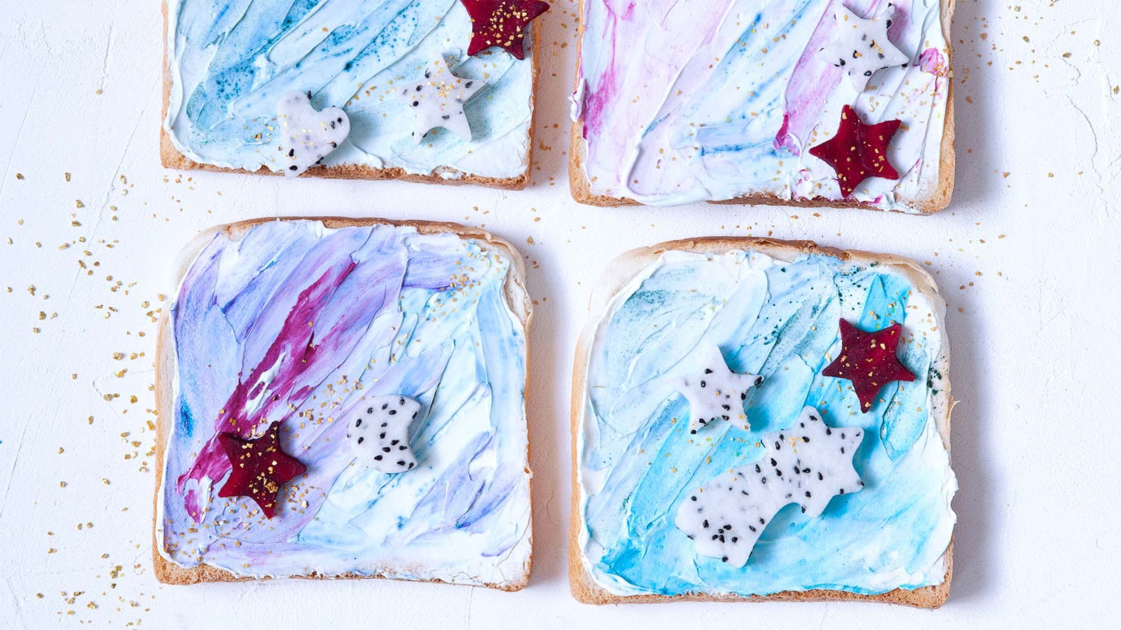 Mermaid Toast