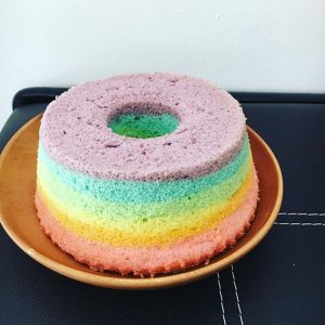 Pick Rainbow Food To Know Which Mythical Being You Were Quiz Chiffon cake