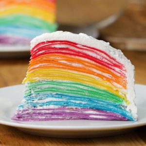 🍰 Don’t Freak Out, But We Can Guess Your Eye Color Based on the Desserts You Eat Rainbow crepe cake