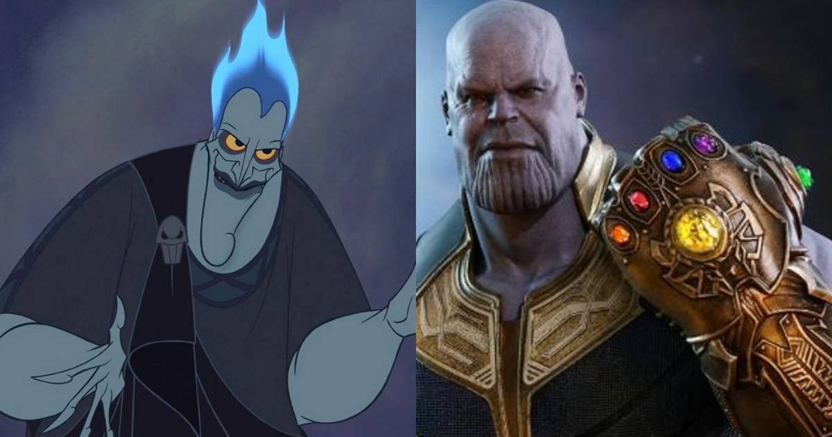 You got: Hades and Thanos! What Disney and Marvel Hybrid Character Are You?