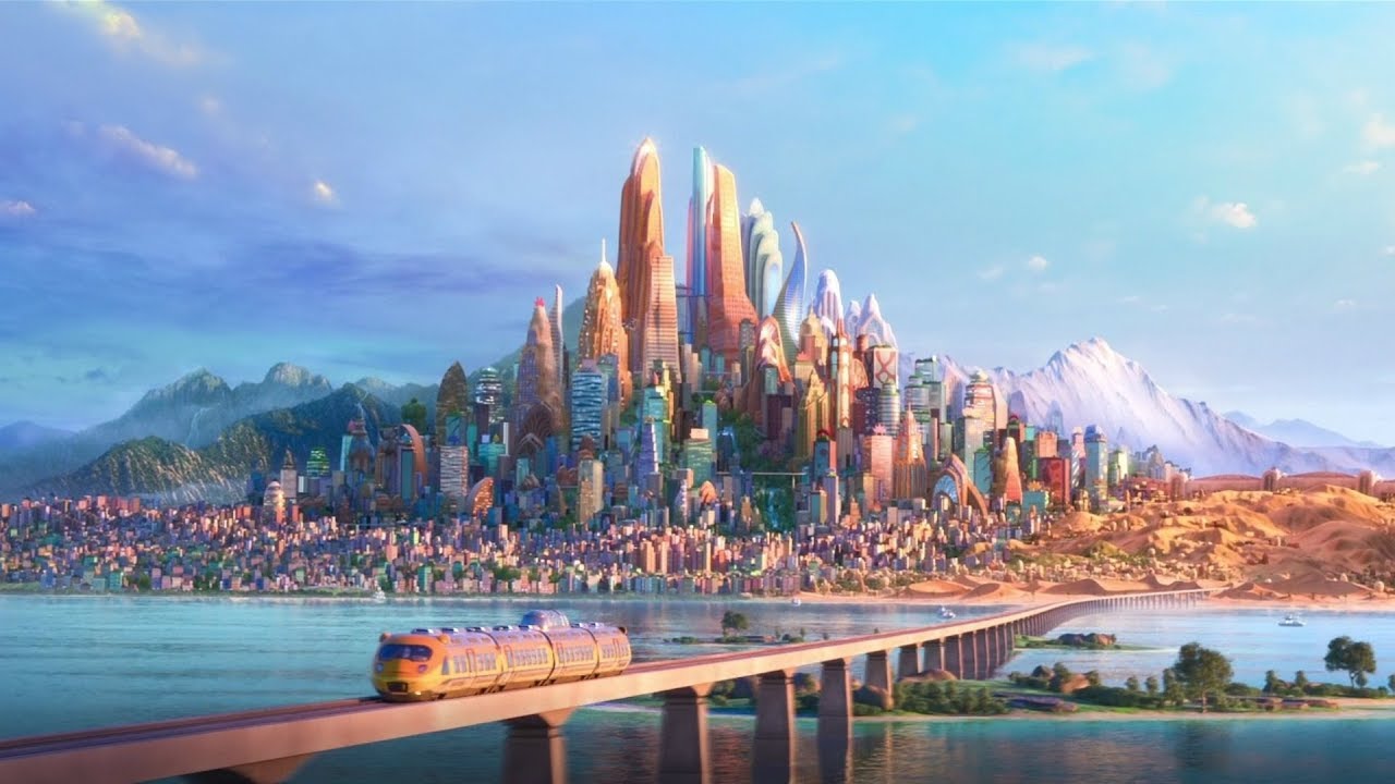 Which Disney/Marvel Hybrid Character Are You? Zootopia skyline