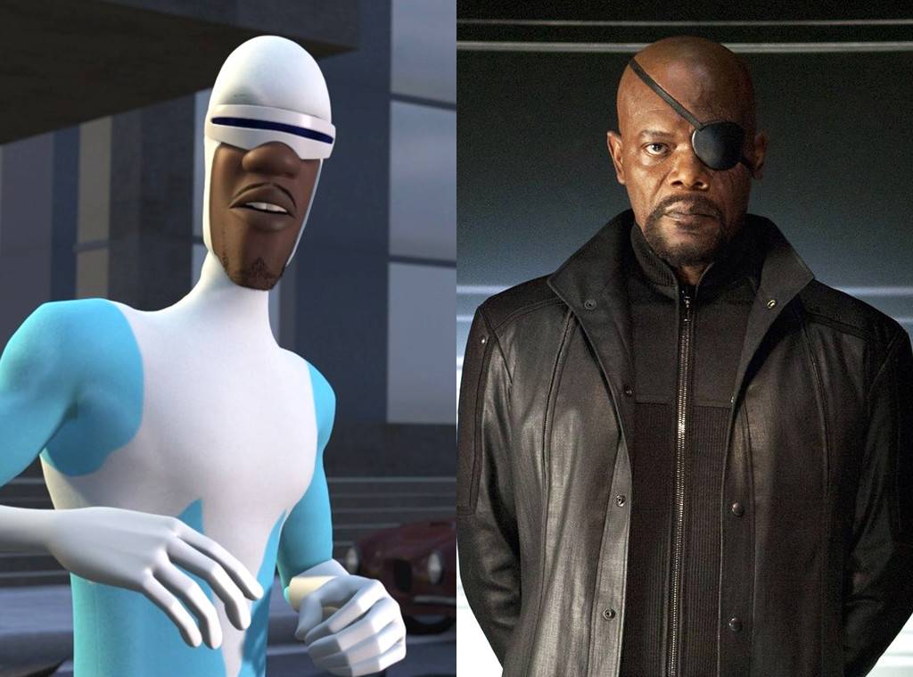 Which Disney/Marvel Hybrid Character Are You? frozone nick fury