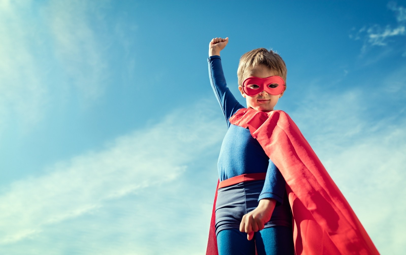 Form Your Superhero Dream Team and We’ll Guess Your Age With 99% Accuracy Superhero child concept for childhood, imagination and aspirations