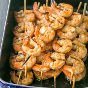 Eat Your Way Through This Picky Eater Buffet and We’ll Guess Your Least Favorite Foods Grilled shrimp skewers