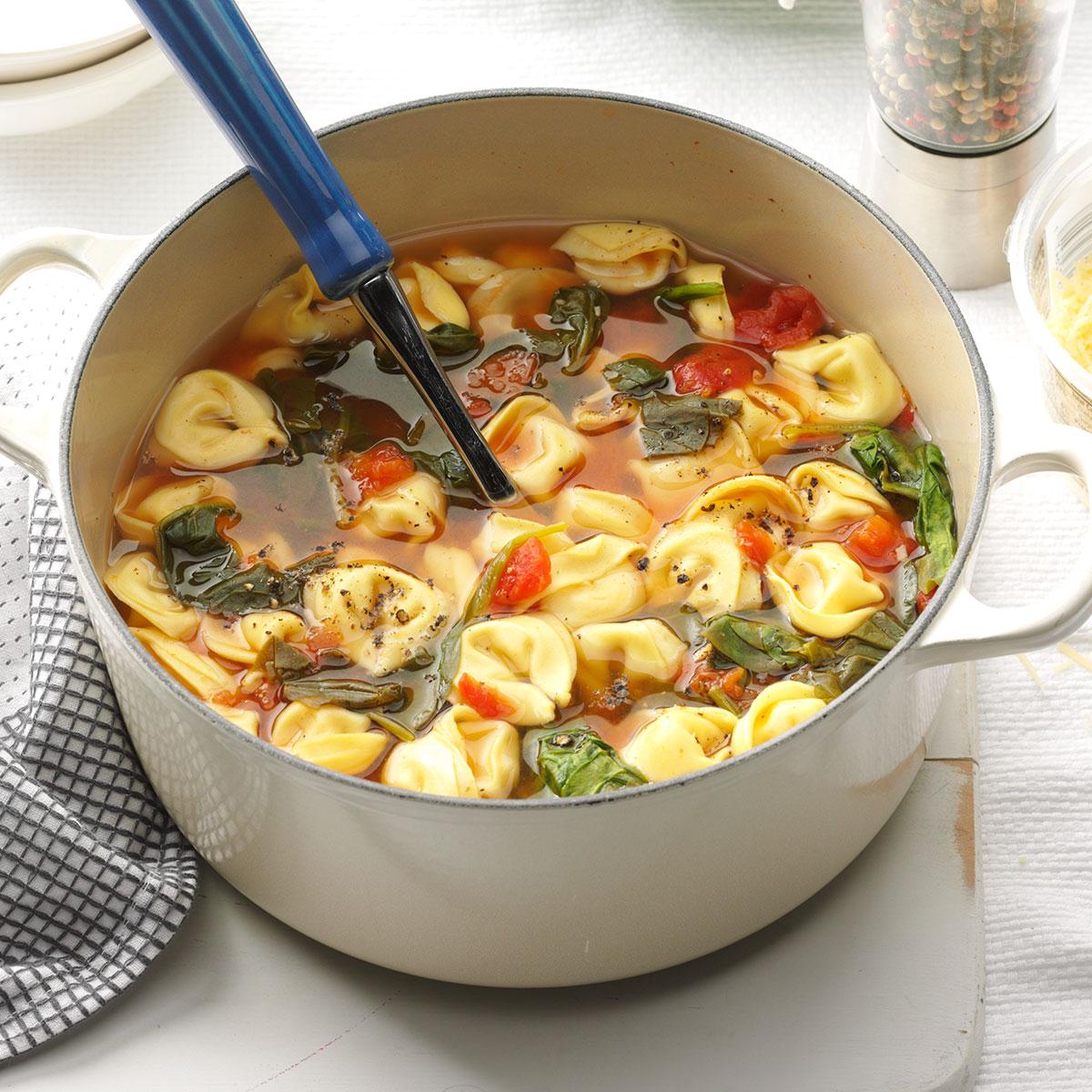 European Food Quiz 🥐: Find Your Perfectly Suited Country! Tortellini soup