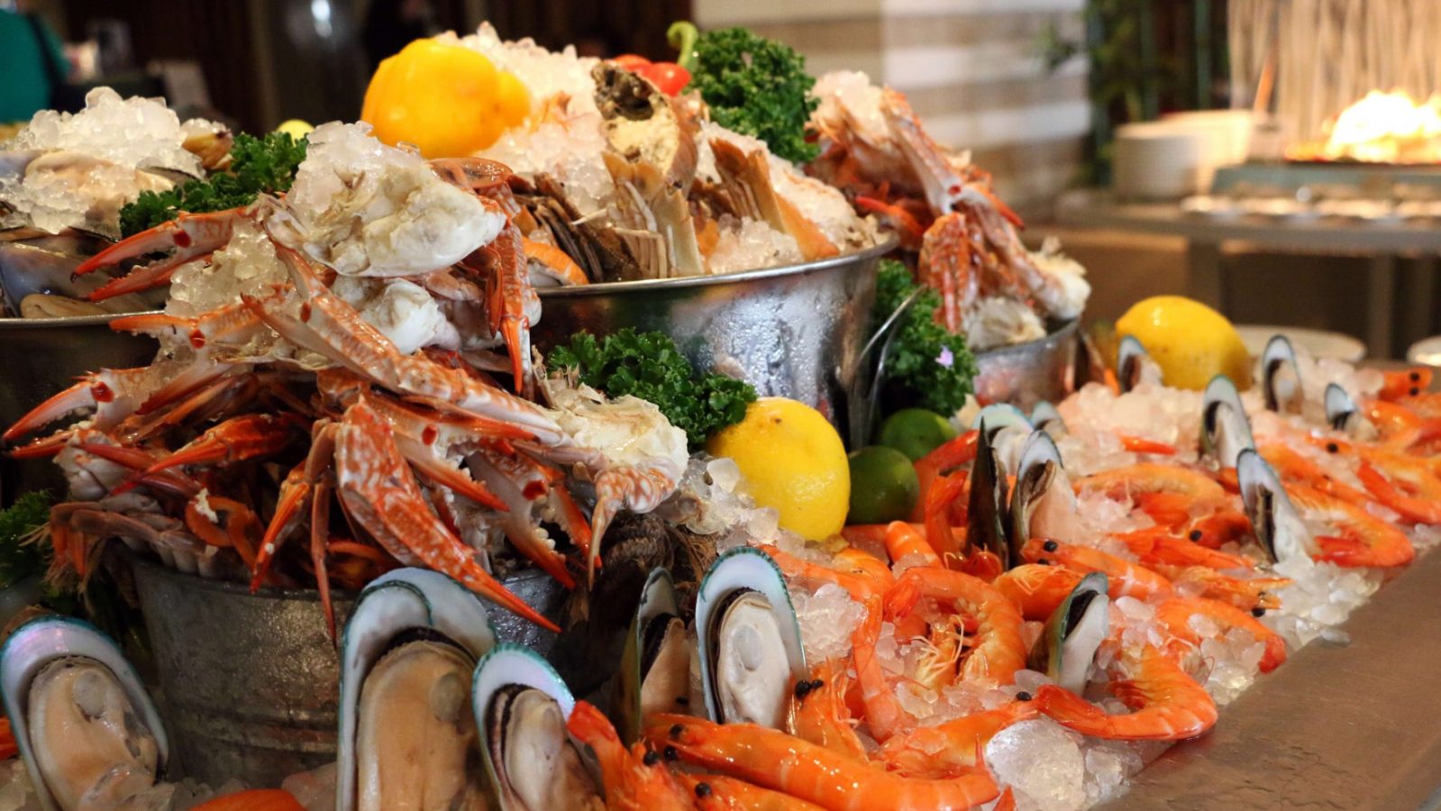 Can We Guess Where You Grew up by Your Taste in Food? buffet seafood dishes