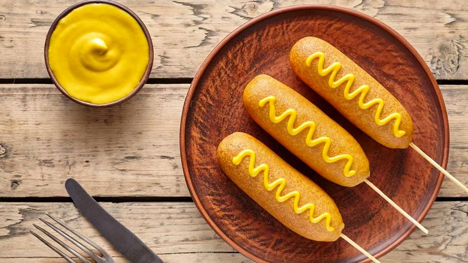 If You Eat 17/33 of These Foods With Mustard, You Are GROSS Corn Dogs with Honey Mustard