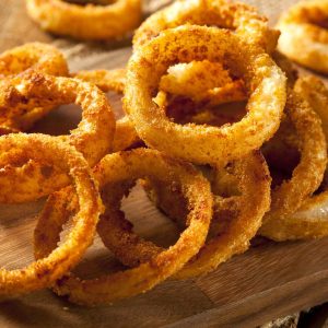 If You Want to Know the Historical Era You Belong In, Eat Some Foods from A to Z to Find Out Onion rings