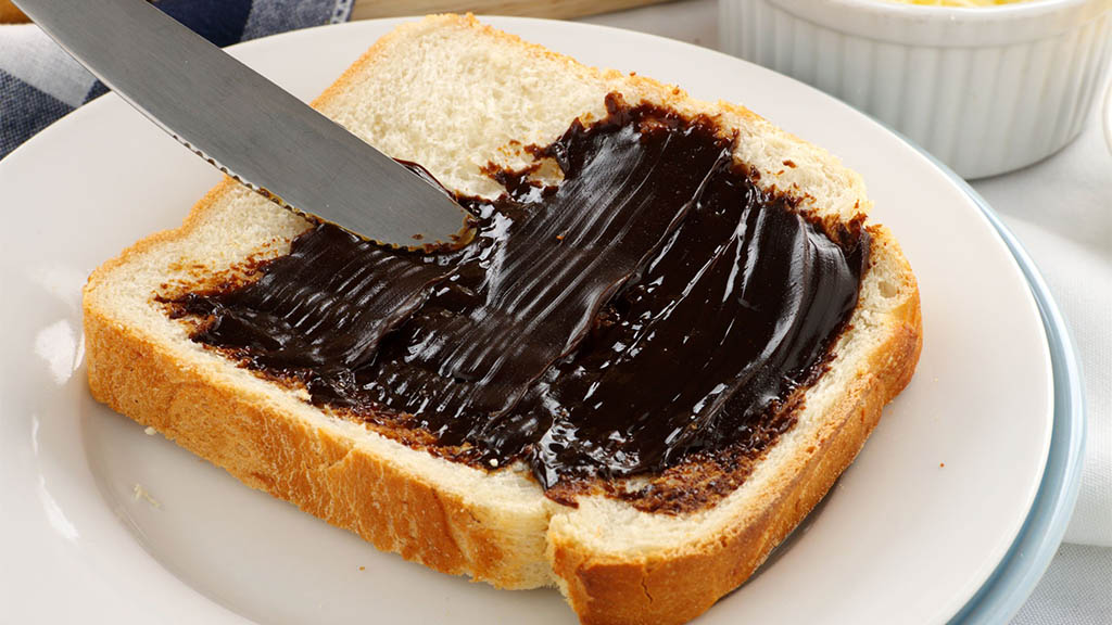 Only a Person That Really Loves Food Will Have 16/31 of These Condiments in the Kitchen Vegemite Marmite sandwich