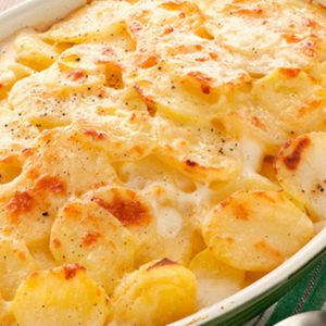 Christmas Food New Year Prediction Quiz Au gratin potatoes
