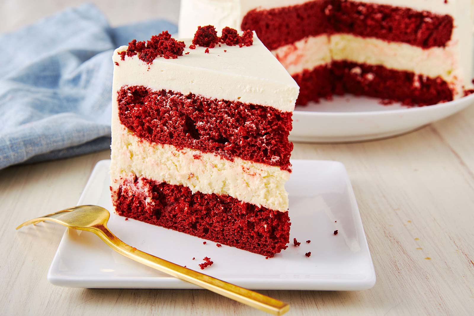 We’ll Guess What 🍁 Season You Were Born In, But You Have to Pick a Food in Every 🌈 Color First Red velvet cheesecake