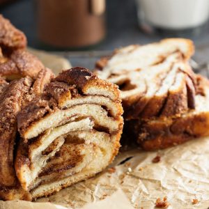 Chocolate Buffet Quiz Babka (sweet braided bread)
