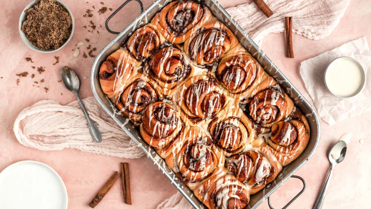 Have a Snacks Party by Yourself and We’ll Guess If You’re a Cat or Dog Person Cinnamon Rolls